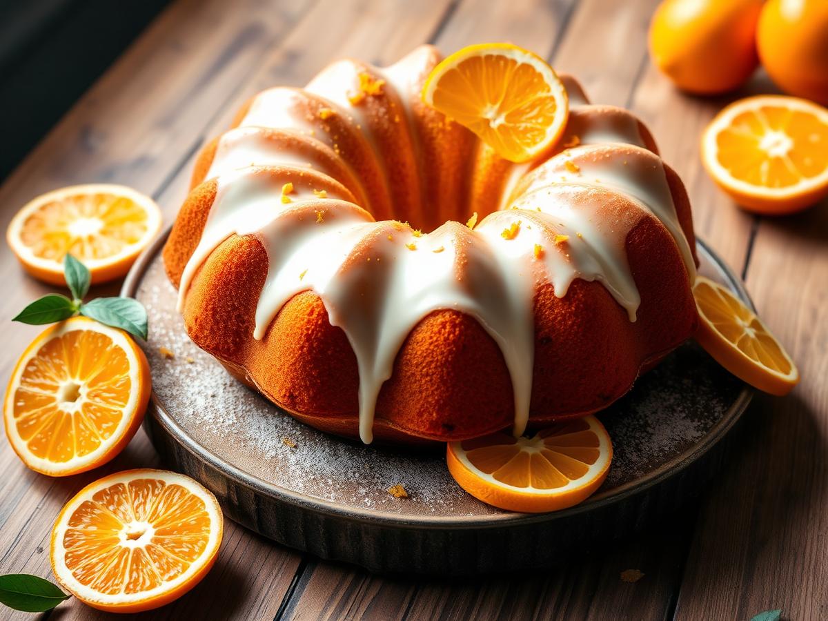 Bolo de Laranja Fofinho