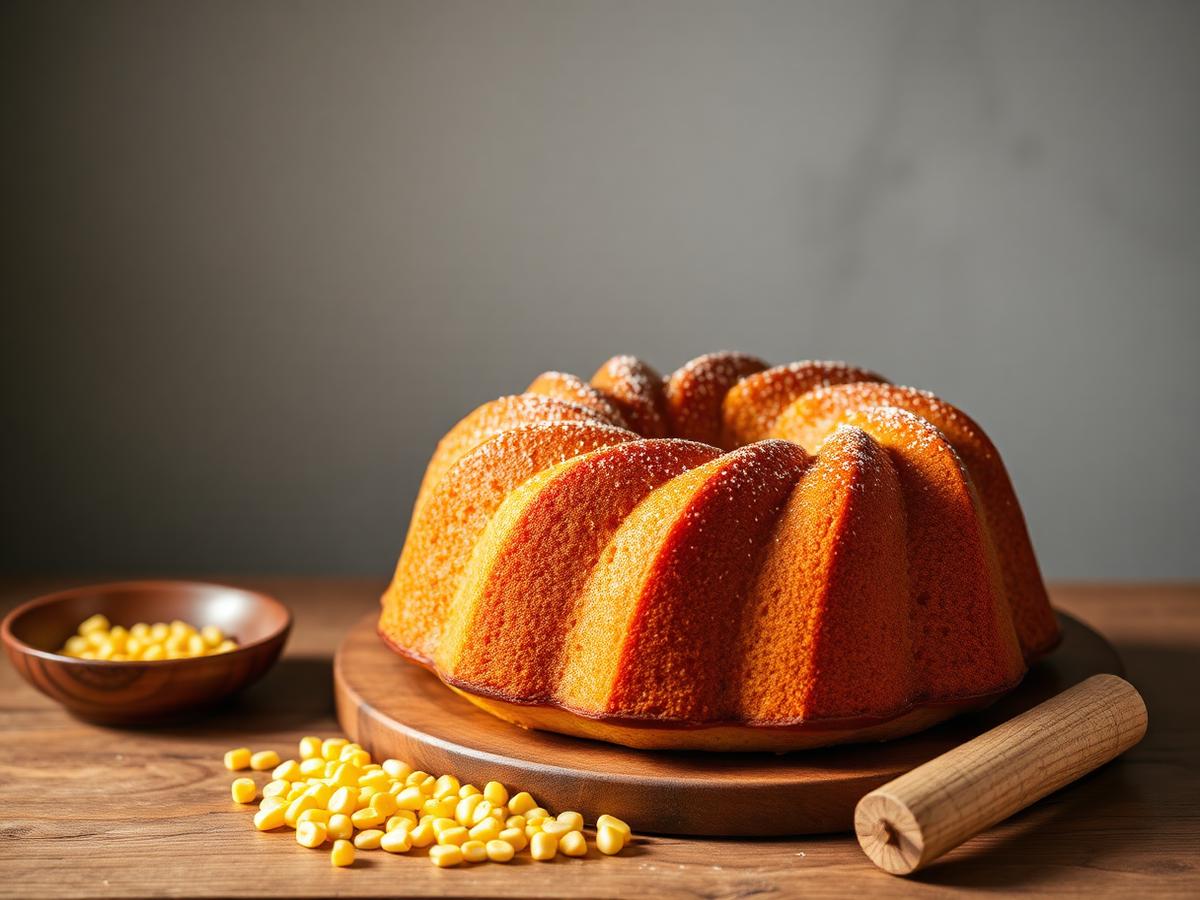 Bolo de Milho de Liquidificador