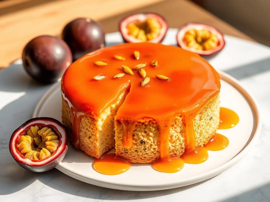 Bolo de Maracujá