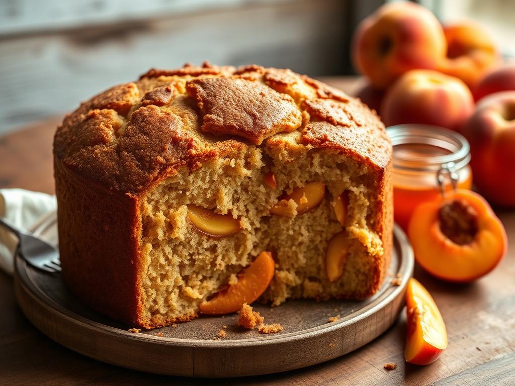 Bolo de Pêssego