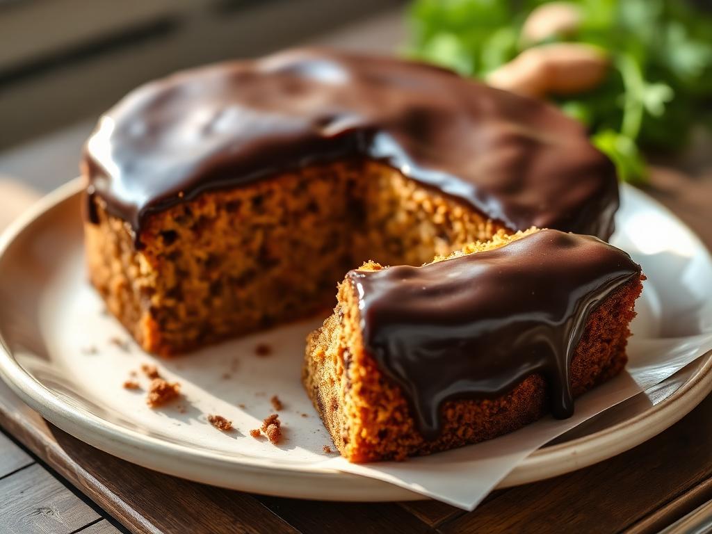 Bolo de Cenoura de Liquidificador