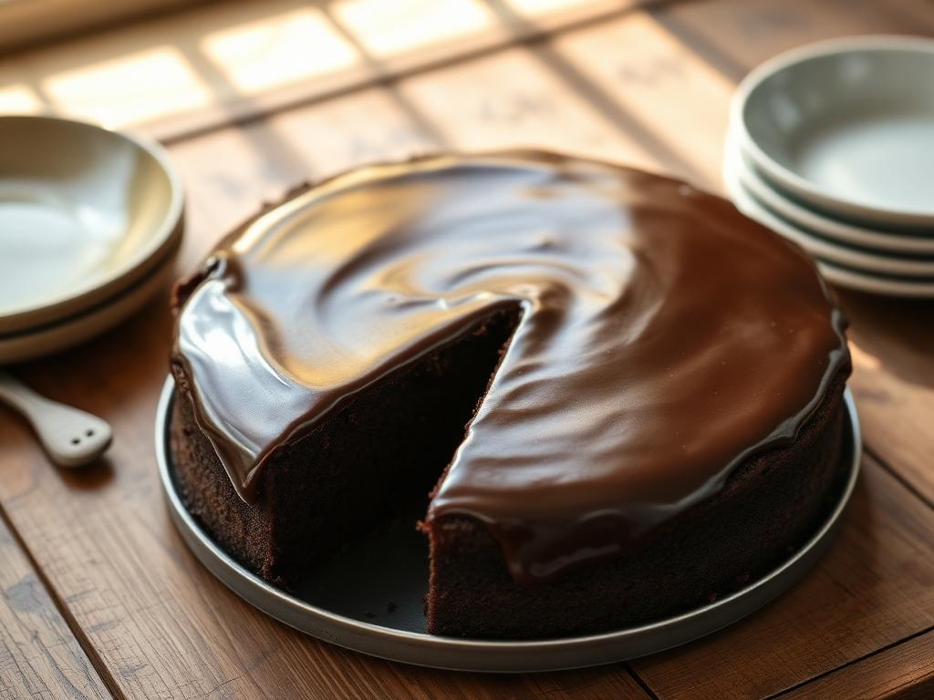 Bolo de Chocolate de Liquidificador