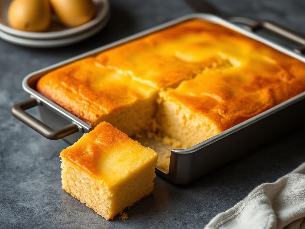 Bolo de Fubá de Liquidificador