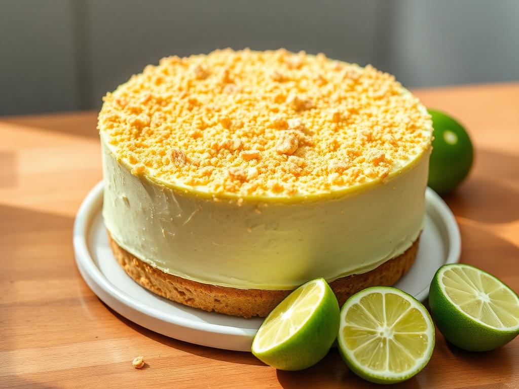 Bolo de Limão Gelado