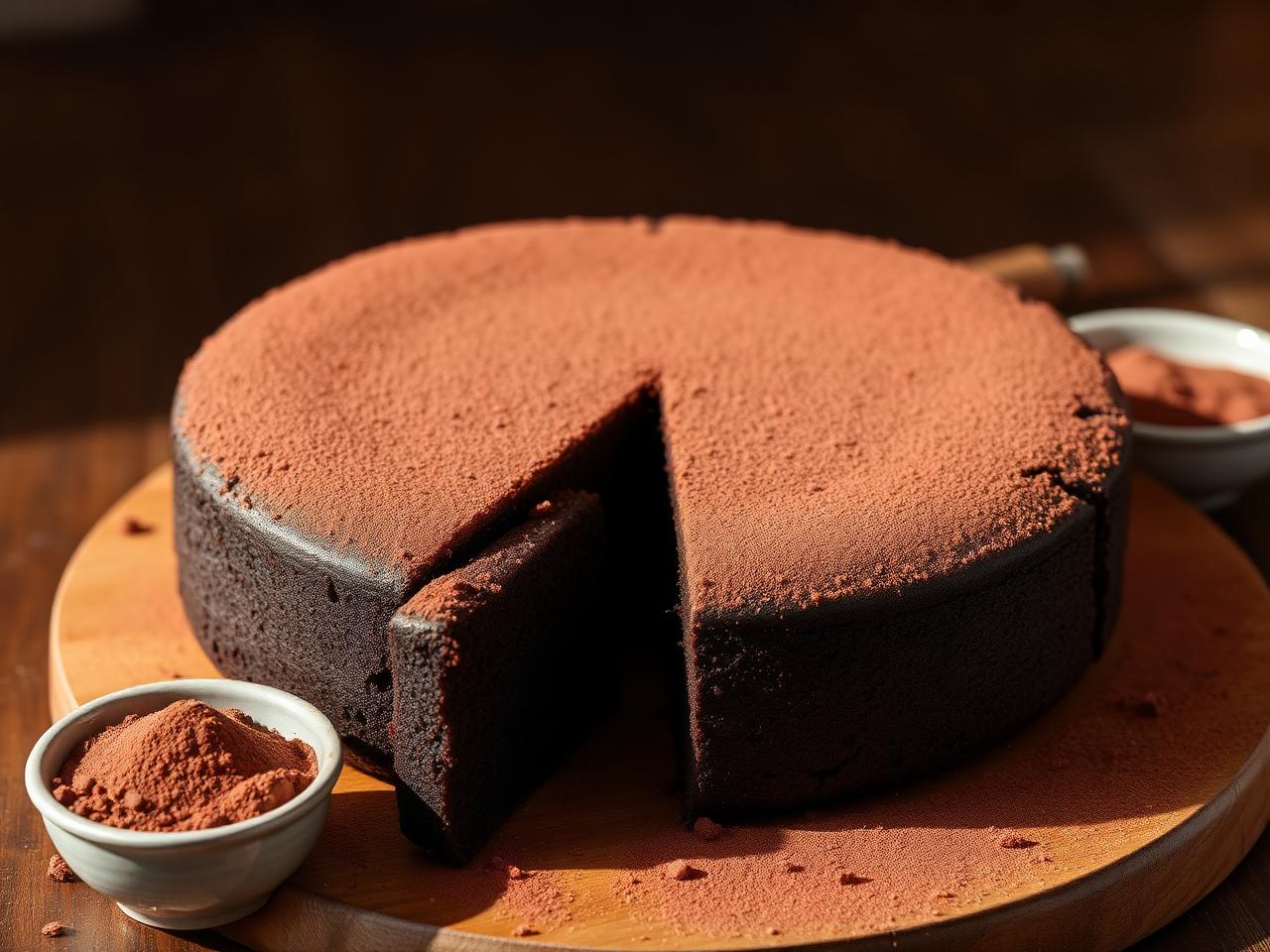 Bolo de Cacau sem Glúten