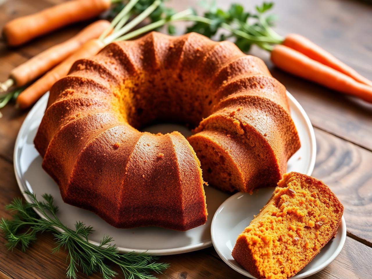 Bolo de Cenoura sem Glúten