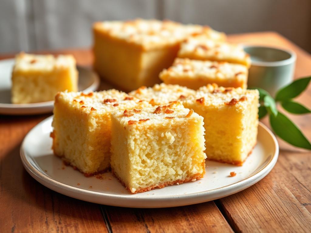 Bolo de Tapioca sem Lactose